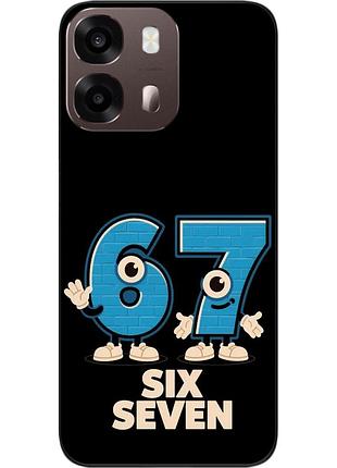 Силиконовый чехол epik для oppo a6s с принтом мультяшный 67 арт