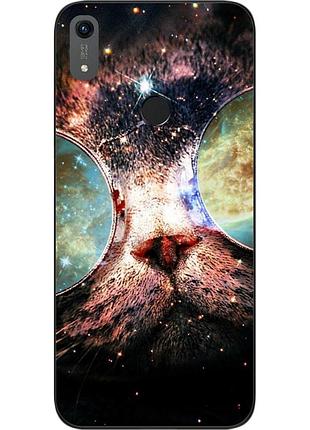 Оригинальный чехол для huawei honor 8a с картинкой космокот