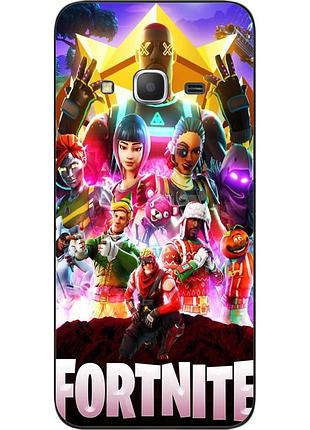 Силиконовый чехол для samsung j3 2016 galaxy j320 с картинкой игра фортнайт
