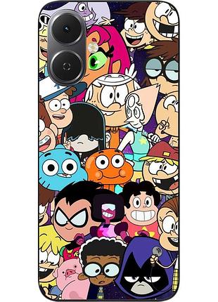 Чохол силіконовий epik для tecno spark go 2 (km4) з принтом зірки cartoon network