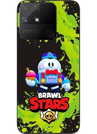 Чохол силіконовий epik для realme narzo 50a з картинкою бравл лу