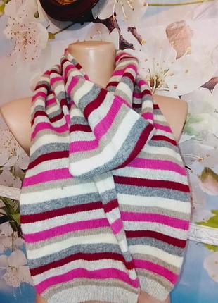 Шарф двойной 100% lambswool от gap 5
