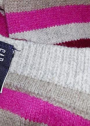 Шарф двойной 100% lambswool от gap 9