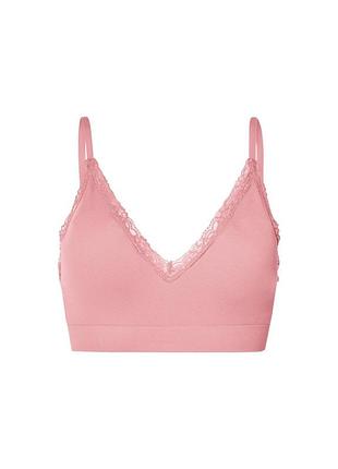 Хлопковый мягкий ребристый топ без косточек oyanda ничевина размер l 44/46 euro
