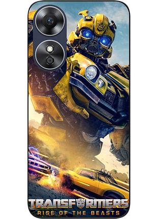 Силіконовий чохол epik для oppo a17 з картинкою бамблбі трансформери