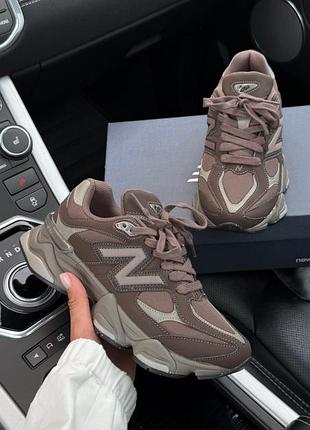 New balance 9060 brown chocolate premium