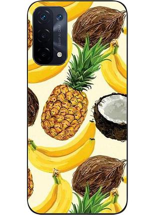 Силиконовый чехол бампер epik для oppo a54 5g с картинкой фрукты