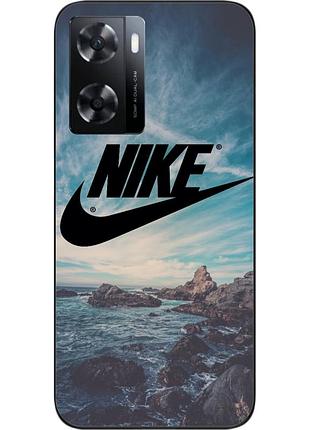 Силиконовый чехол epik для oneplus nord n20 se с картинкой nike