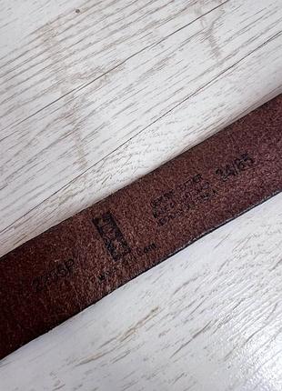 Шкіряний пояс ремінь levis 5