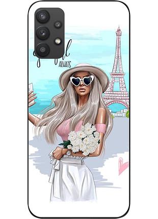Оригинальный чехол для samsung a32 galaxy a325f с картинкой селфи