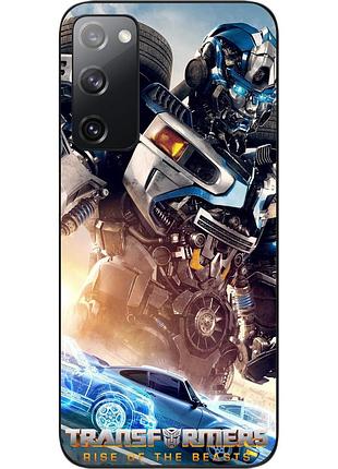 Силиконовый чехол epik для samsung galaxy s20 fe с картинкой мираж трансформеры