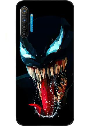 Силиконовый чехол с картинкой для realme xt веном