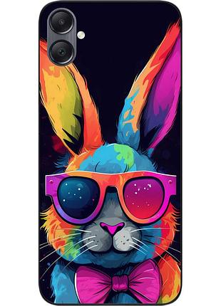Чехол силиконовый epik для samsung a07 galaxy a075f с картинкой радужный кролик