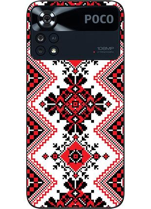 Оригінальний чохол epik для xiaomi poco x4 pro 5g з картинкою орнамент