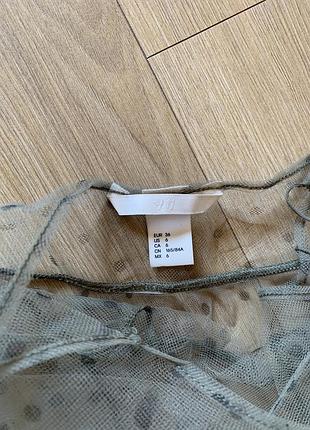 Прозоре плаття -пеньюар бренду h&m. 3