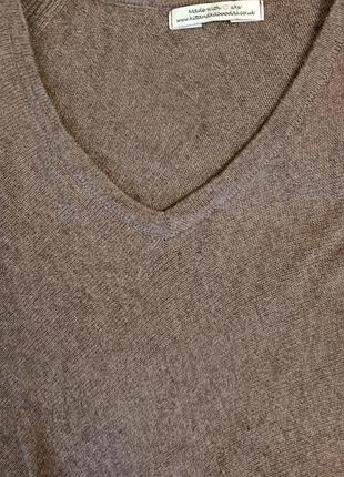 Женское пончо из кашемира 4