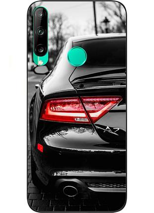 Чехол силиконовый для huawei p40 lite e с картинкой авто