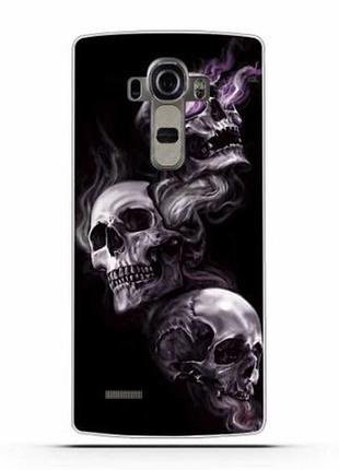 Яркие оригинальные чехлы для lg g4 h818 с картинкой черепа