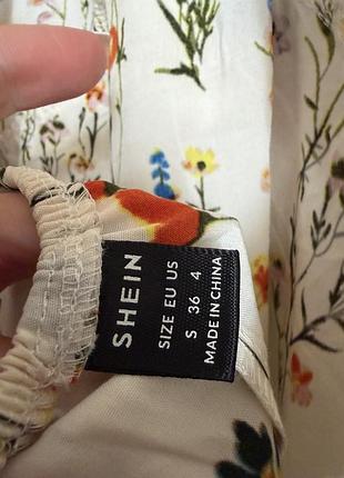 Сукня в квітковий принт shein s 9