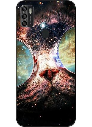 Оригинальный чехол для zte blade a7s 2020 с картинкой космокот