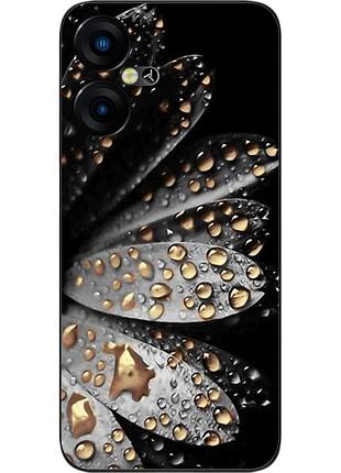 Силіконовий чохол epik для tecno pova neo 3 (lh6n) з картинкою квітка