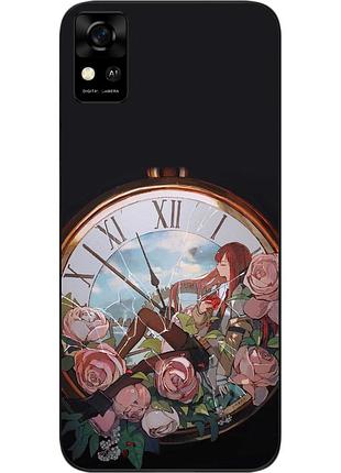 Силіконовий чохол epik для zte blade a31 з картинкою курісу в годиннику