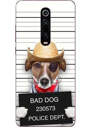 Силиконовый чехол для xiaomi mi 9t / k20 / mi 9t pro / k20 pro с картинкой bad dog