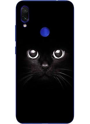 Оригинальный чехол накладка для xiaomi redmi 7 с картинкой мордочка