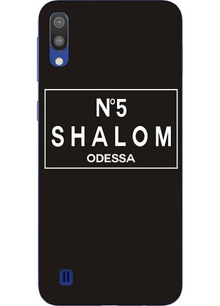 Антибрендовый силіконовий чохол для samsung galaxy m10 / a10 з картинкою shalom №5 odessa