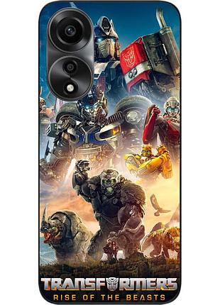 Силіконовий чохол epik для oppo a78 4g з картинкою трансформери