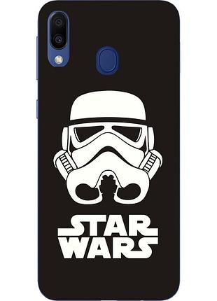 Силиконовый чехол с рисунком для samsung galaxy a20 2019 a205f star wars