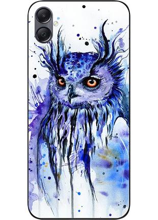 Силіконовий чохол epik для samsung galaxy a05 з картинкою сова акварель