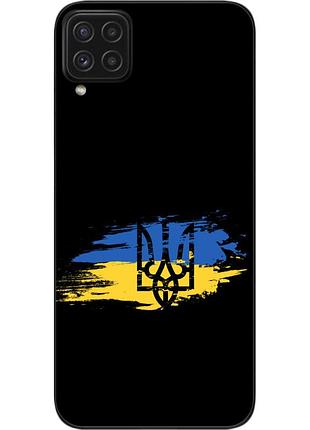 Силіконовий чохол epik для samsung m32 galaxy m325f з картинкою герб