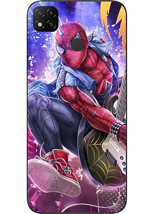 Силіконовий чохол epik для xiaomi redmi 9c з картинкою spider-punk