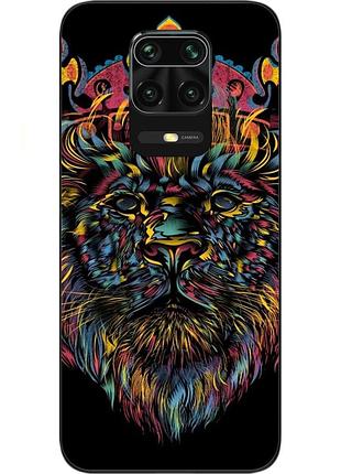 Силіконовий чохол бампер для xiaomi redmi note 9s / note 9 pro з картинкою король лев
