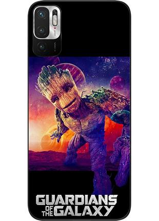 Силиконовый чехол epik для xiaomi redmi note 10 5g с картинкой грут
