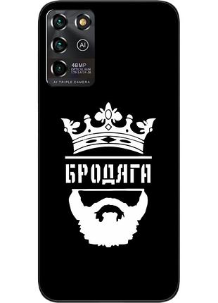 Силіконовий чохол для zte blade v30 vita з картинкою бродяга