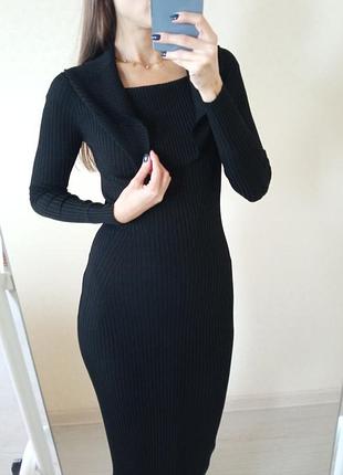 Трикотажна сукня massimo dutti 2