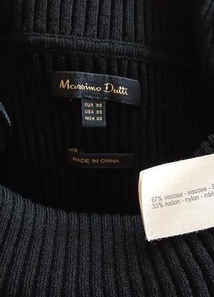 Трикотажна сукня massimo dutti 8