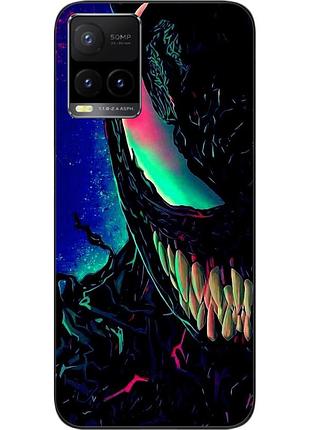 Силиконовый чехол epik для vivo y21 с картинкой яркий веном