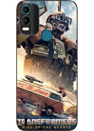 Силиконовый чехол epik для nokia с21 plus с картинкой уилджек трансформеры