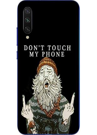 Бампер силиконовый чехол для xiaomi mi a3 с картинкой дед