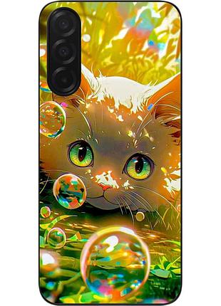 Чехол силиконовый epik для samsung galaxy a37 с картинкой пузырики счастья
