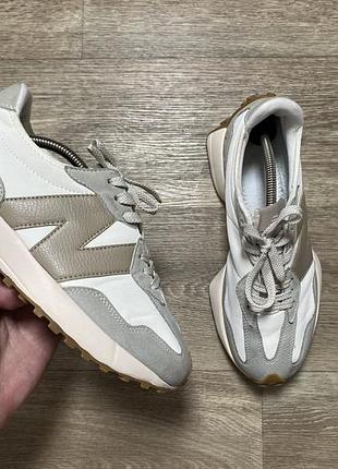 Оригінальні кросівки new balance 327  moonbeam driftwood cream size 39-39.5