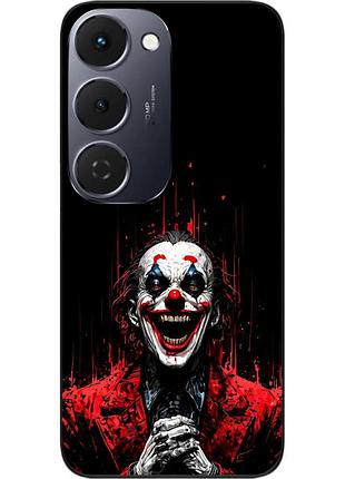 Силіконовий чохол epik для tecno spark 40 pro plus (km7) з принтом клоун апокаліпсису