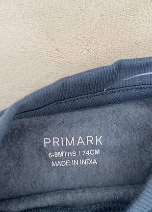 Худі,primark,6-9міс,74см 4