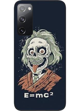 Чехол силиконовый epik для samsung galaxy s20 fe с картинкой формула