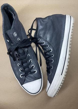 Шкіряні кеди converse 2