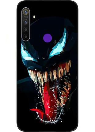 Силиконовый чехол с картинкой для realme 5 веном