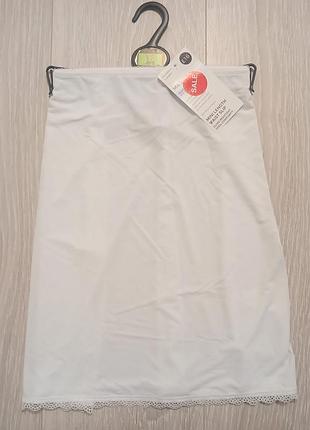 Белый подъюбник нижняя юбка marks &amp; spencer
